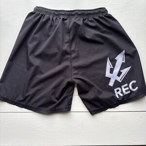 BE Ultimate Unisex Athletic Black Shorts Lightweight Drawstring M